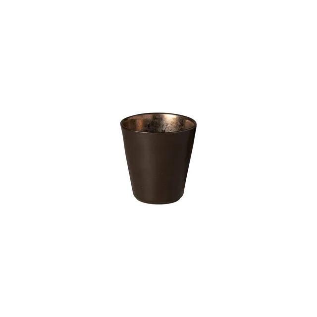 costa-nova-lagoa-becher-metal-braun-feinsteinzeug-matt image 1