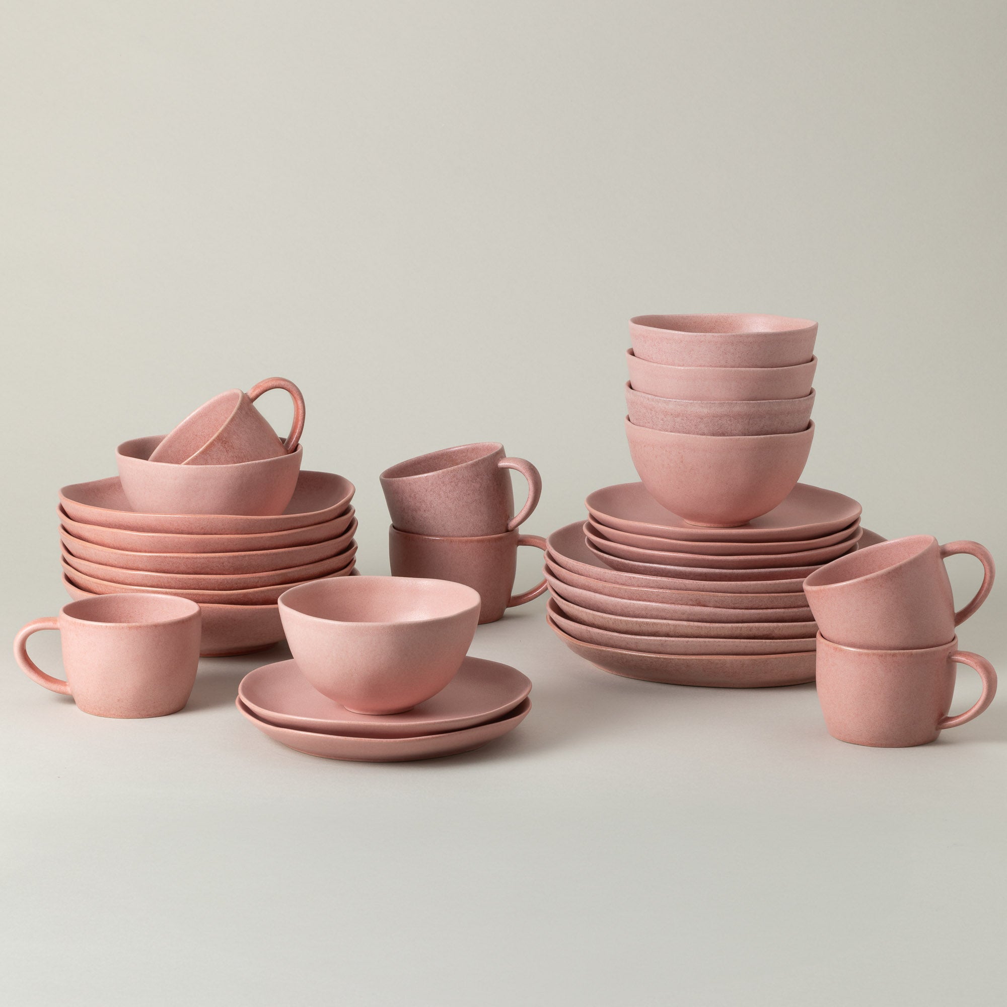 costa-nova-livia-geschirrset-30-teilig-mauve-rosa-mit-becher image 1