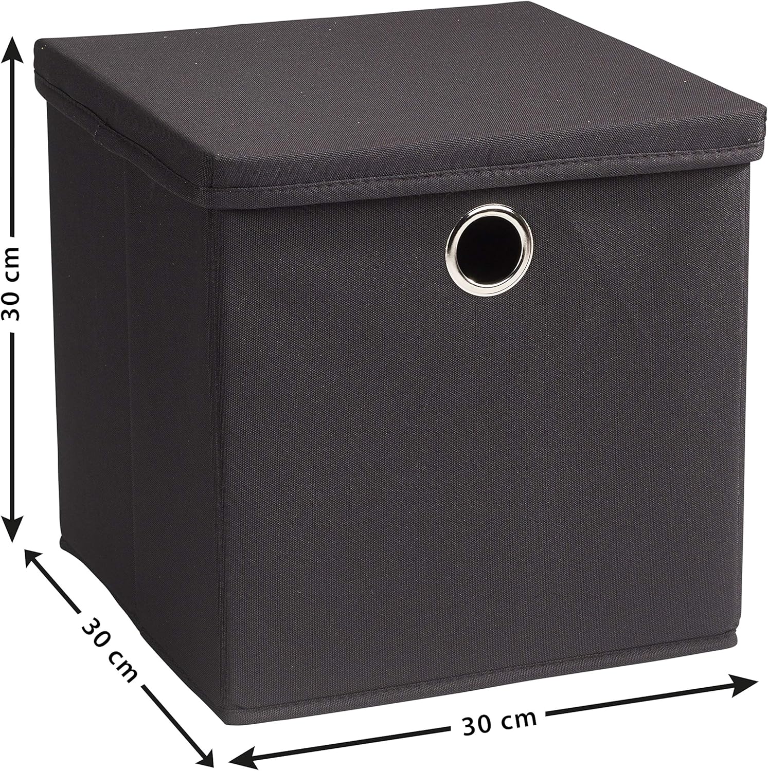echtwerk-aufbewahrung-aufbewahrungsbox-mit-deckel-wei-faltbar-20-kg image 7