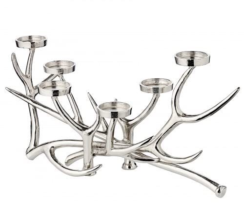 edzard-james-kerzenhalter-geweih-50-cm-vernickelt image 5
