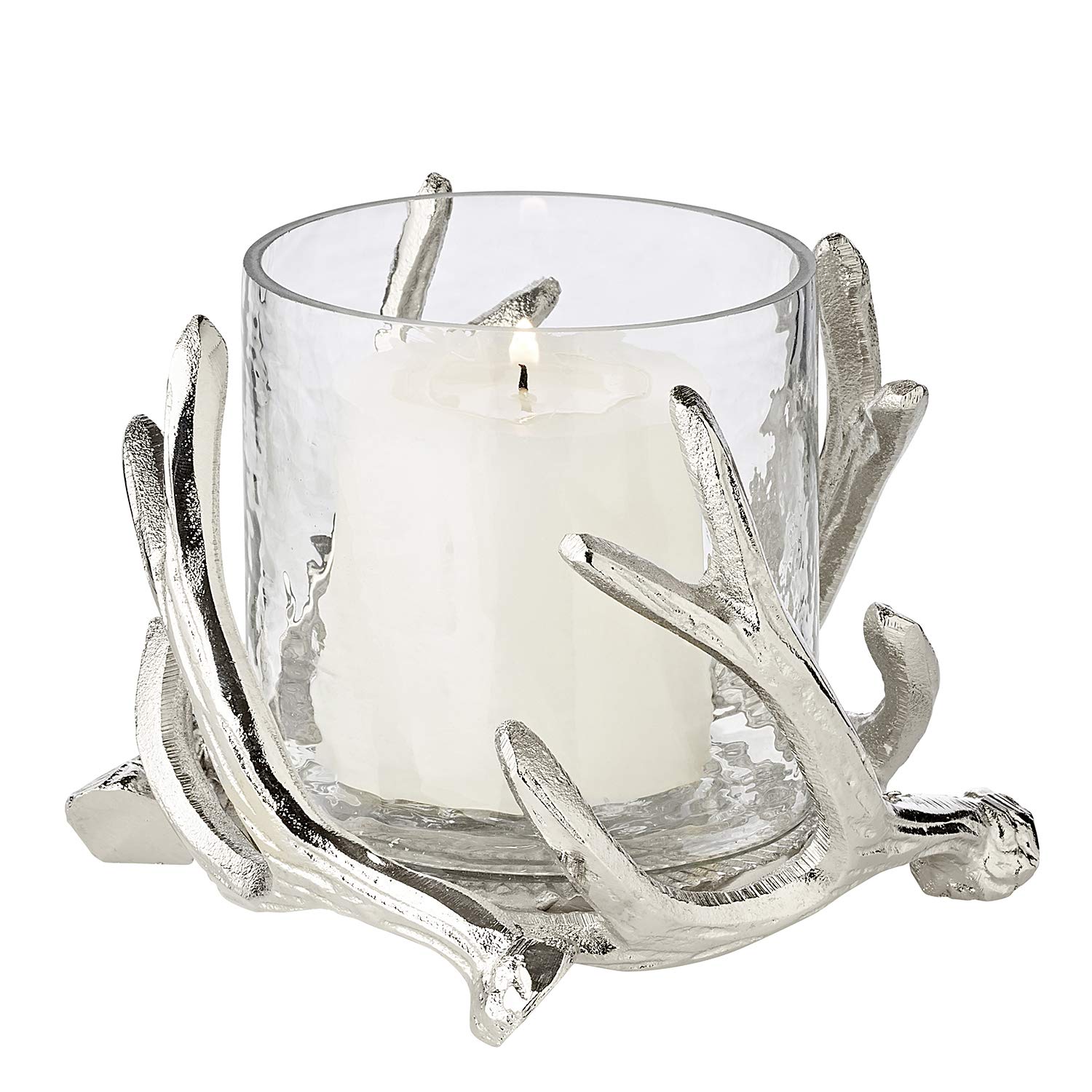 edzard-kingston-windlicht-geweih-glas-h-15-cm-17-cm-vernickelt image 8