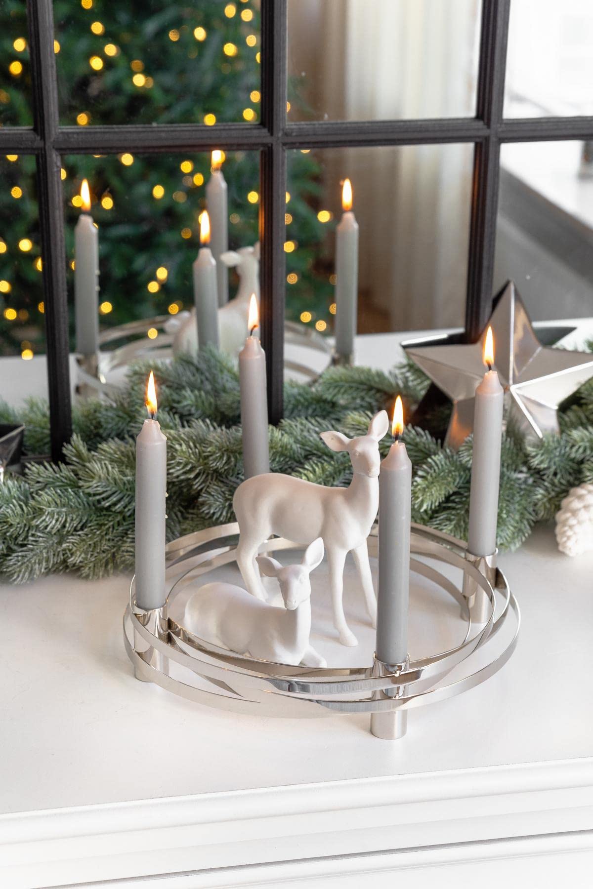 edzard-avia-adventskranz-edelstahl-silber-30-cm image 7