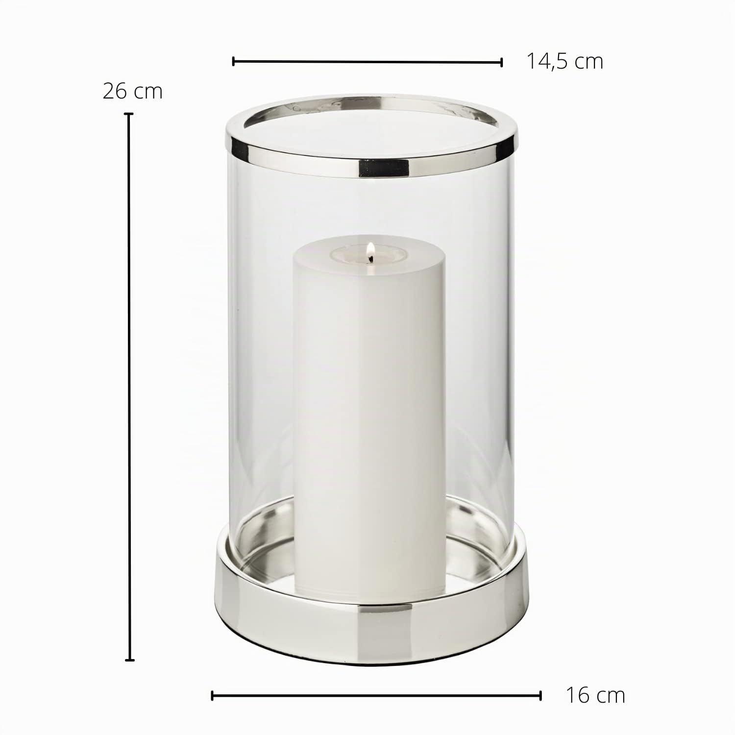 edzard-sanremo-windlicht-26-cm-versilbert-anlaufgesch-tzt image 5