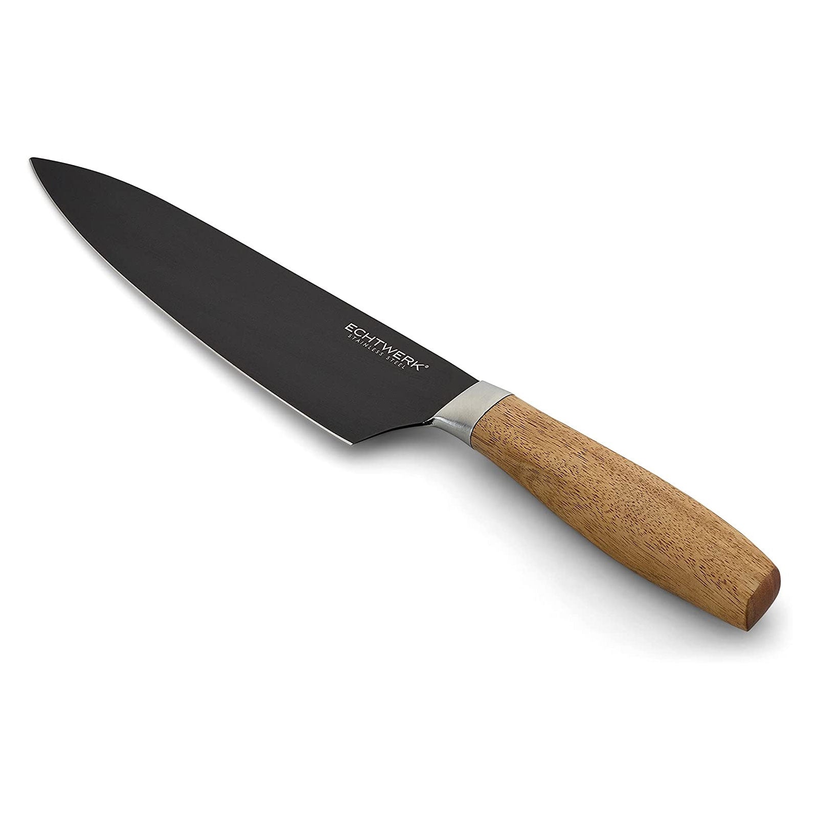 echtwerk-classic-black-edition-kochmesser-20-cm-akazienholz-rostfrei image 3