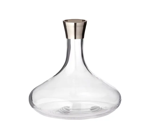 edzard-olivia-edward-karaffe-kristallglas-platinrand-1-6-l image 1