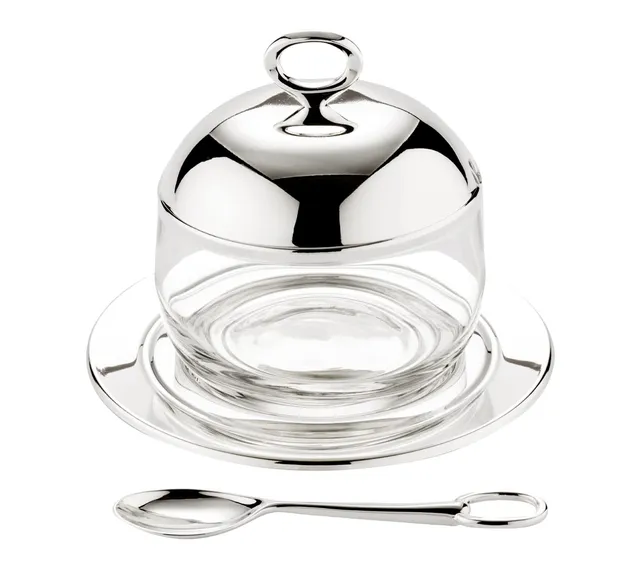 edzard-mista-jago-marmeladenglas-10-cm-versilbert-mit-l-ffel image 1