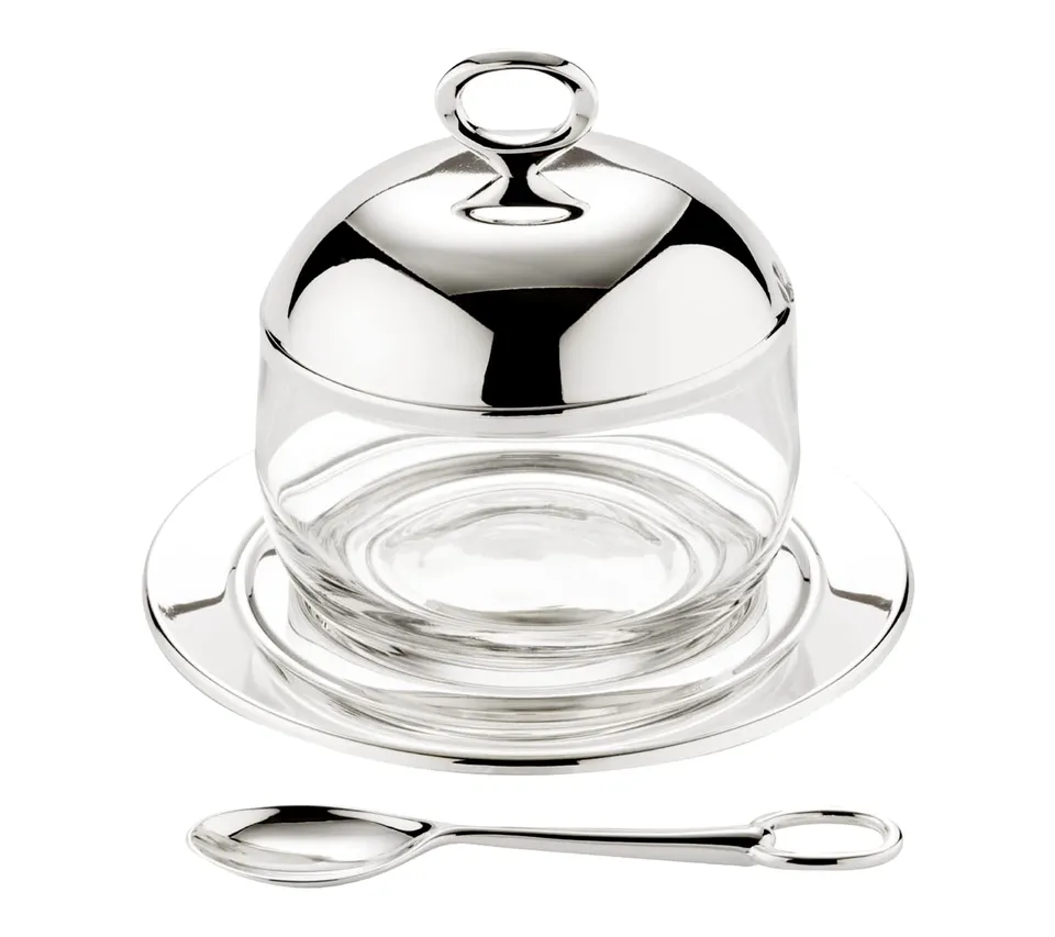 edzard-mista-jago-marmeladenglas-10-cm-versilbert-mit-l-ffel image 1