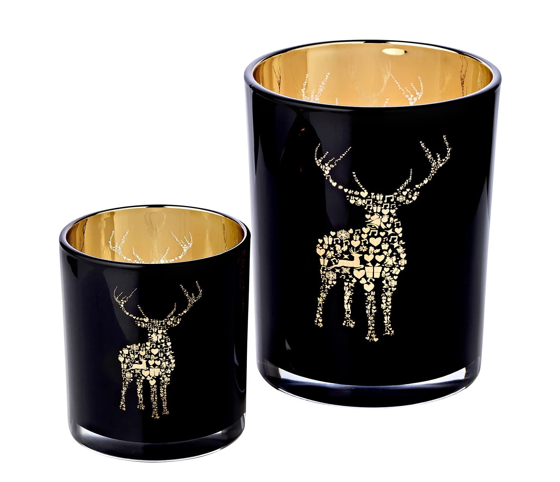 edzard-fancy-teelichtglas-2er-set-schwarz-hirsch-8-cm image 3