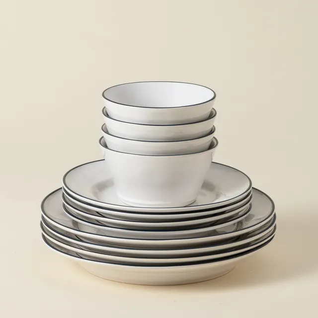 costa-nova-beja-tafelservice-12-teilig-wei-blau-gl-nzend image 1