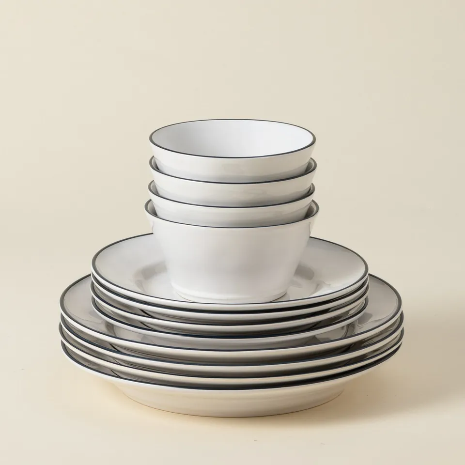 costa-nova-beja-tafelservice-12-teilig-wei-blau-gl-nzend image 1
