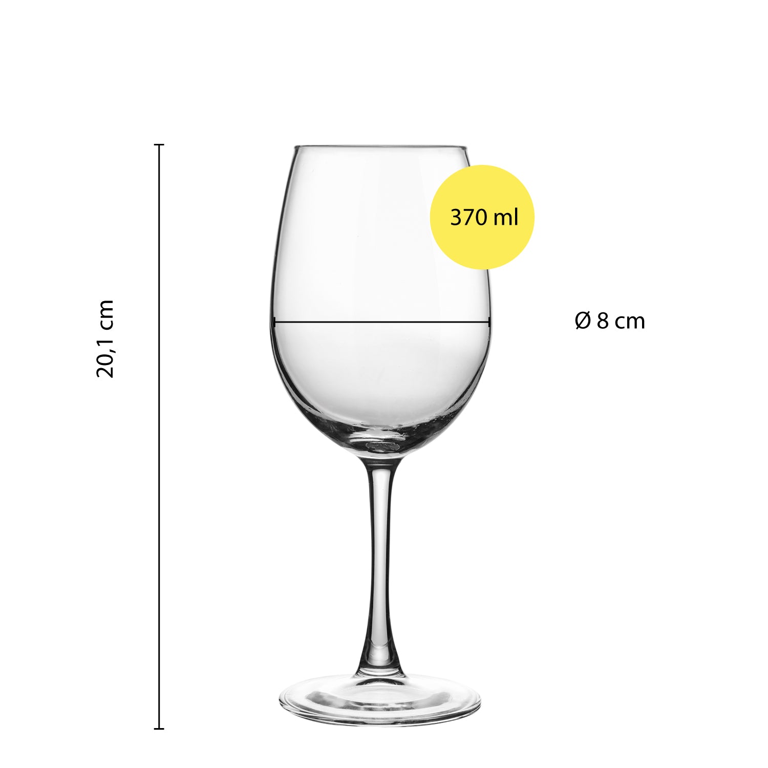 echtwerk-wine-dining-wei-wein-gl-ser-6er-set-370ml-glas image 2