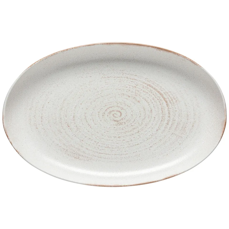 costa-nova-vermont-soa411-crm-servierplatte-oval-creme-matt image 1