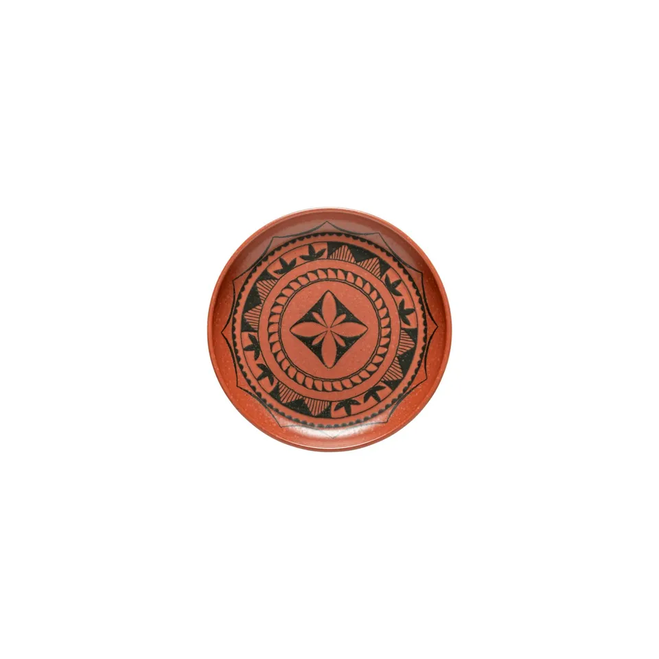 costa-nova-pacifica-vorspeisenteller-aztec-rot image 1