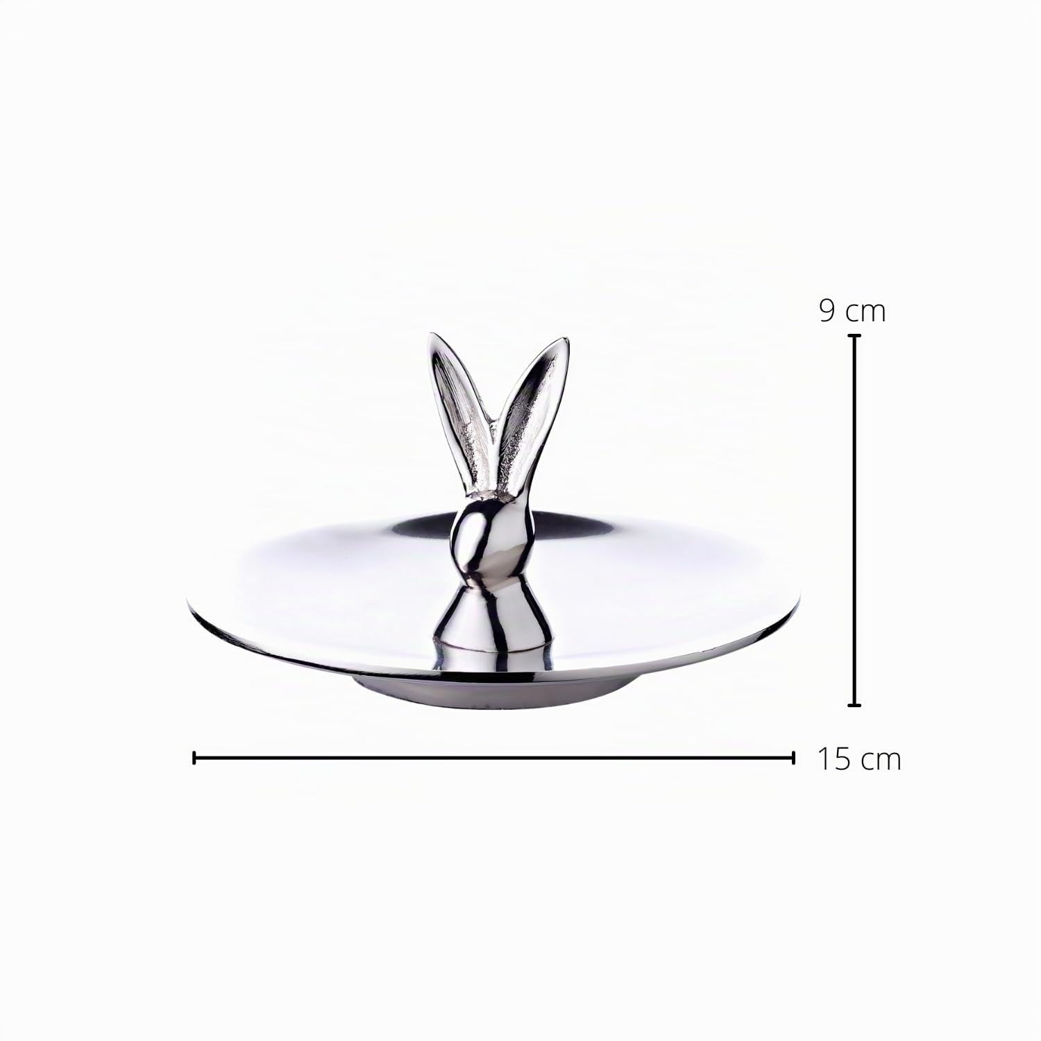 edzard-hase-louis-keksschale-aluminium-15-cm image 3