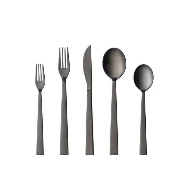 costa-nova-sen-besteckset-5-tlg-schwarz-matt-edelstahl image 1