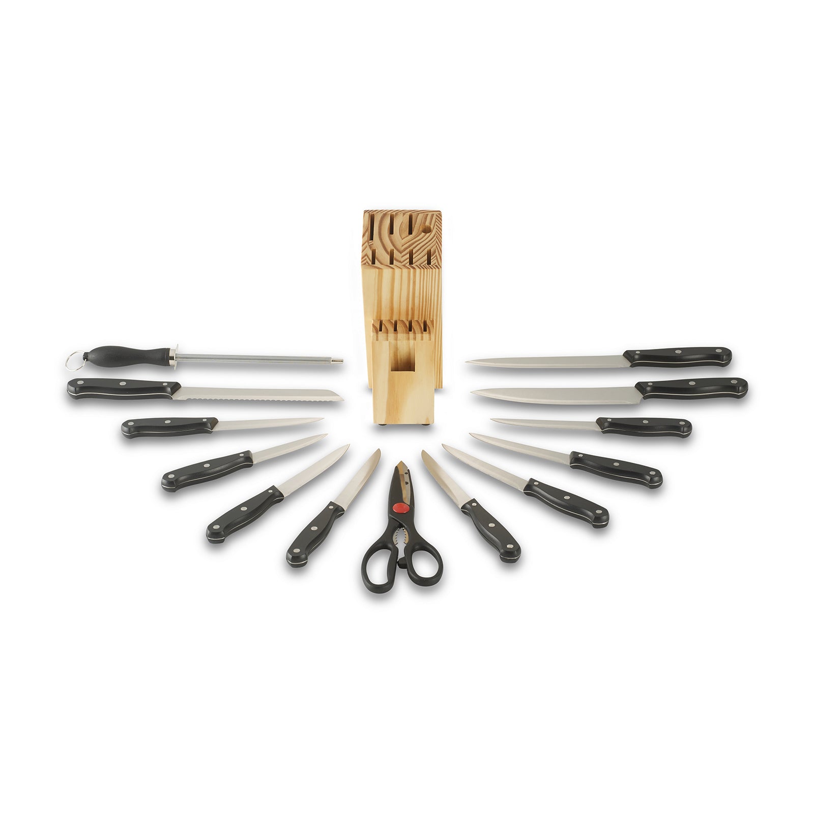 echtwerk-basic-k-chenmesser-set-14tlg-messerblock-kiefernholz image 3