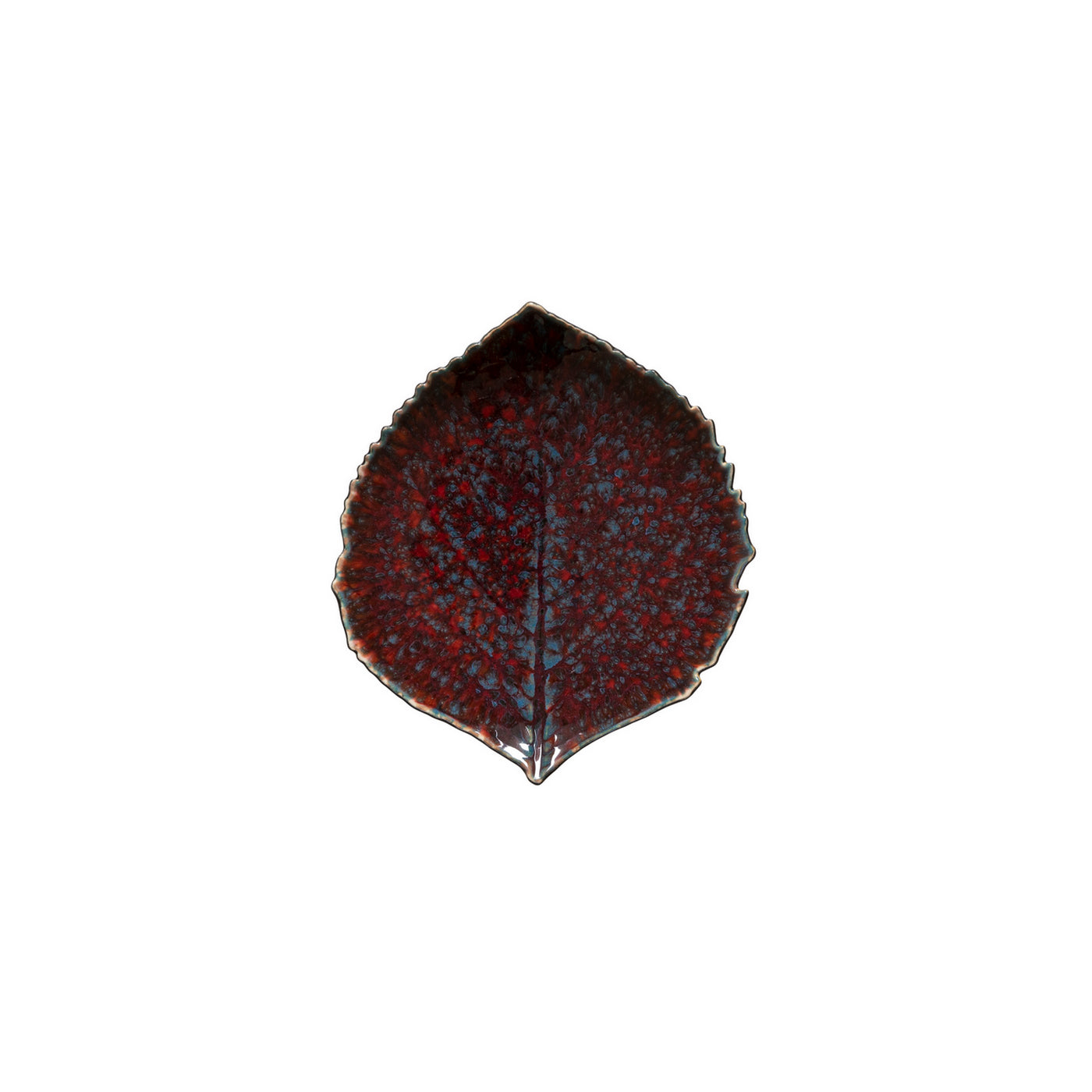 costa-nova-riviera-blattschale-vep171-rot-feinsteinzeug image 1