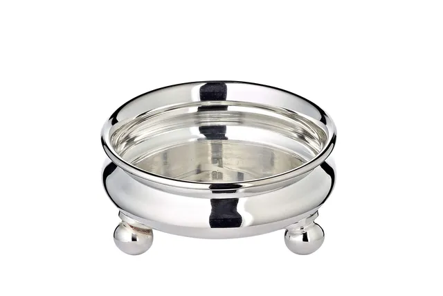 edzard-dallas-schale-santa-versilbert-mit-f-en-10-cm image 1