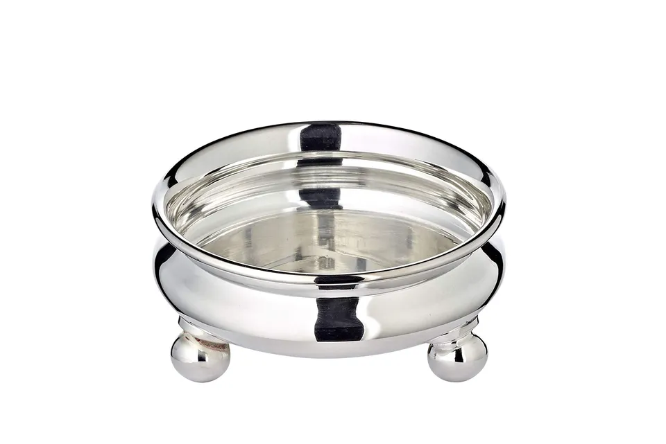edzard-dallas-schale-santa-versilbert-mit-f-en-10-cm image 1