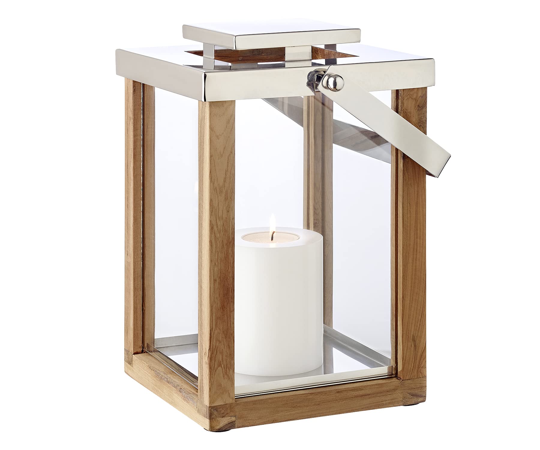 edzard-miami-laterne-35-cm-teakholz-mit-henkel image 2