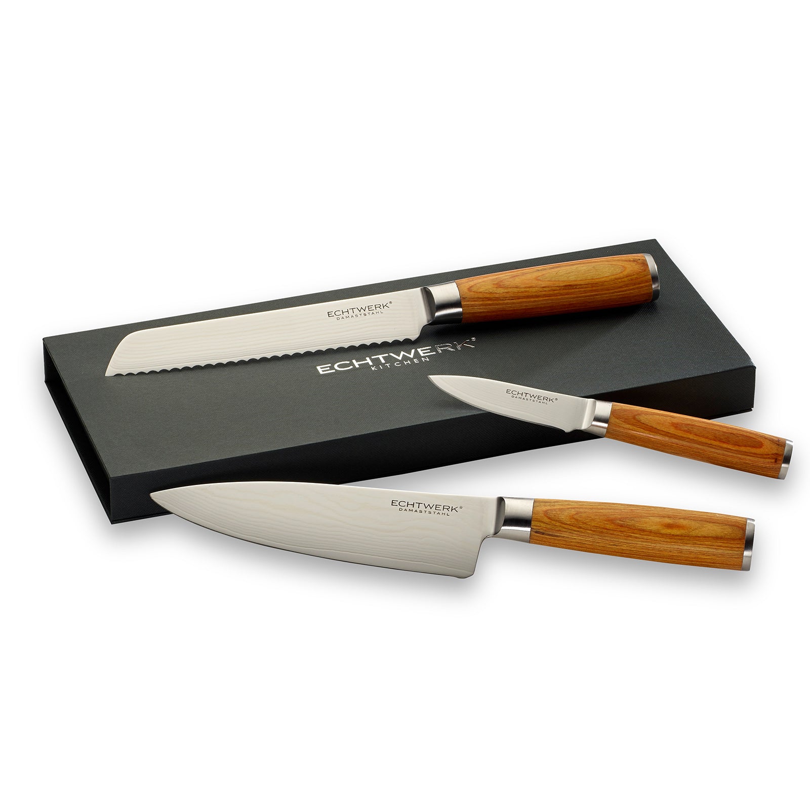 echtwerk-k-chenmesser-damast-set-3tlg-brot-k-chen-sch-lmesser-holz image 2