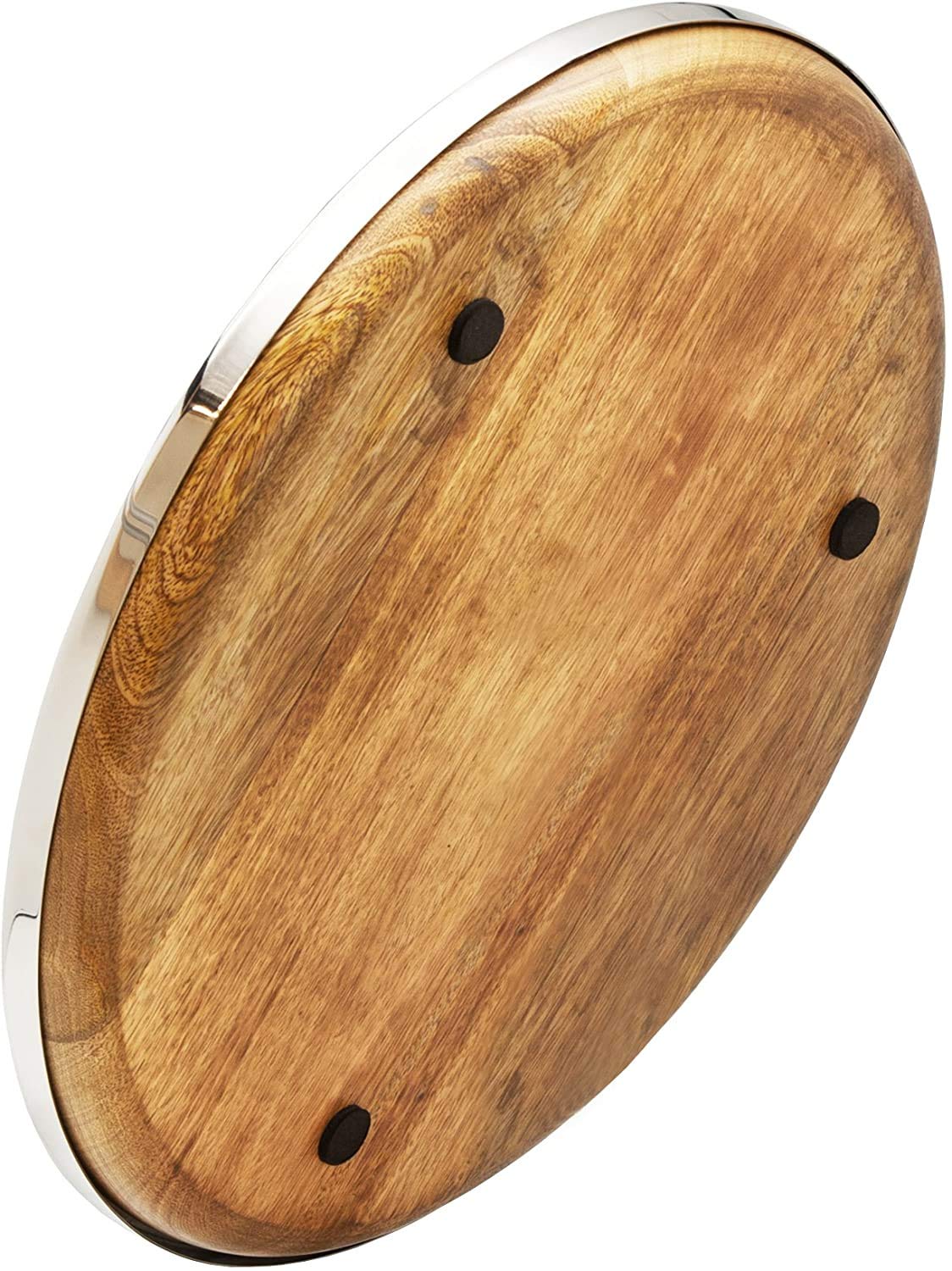 edzard-porto-tablett-cincinnati-40-cm-mango-edelstahl image 2