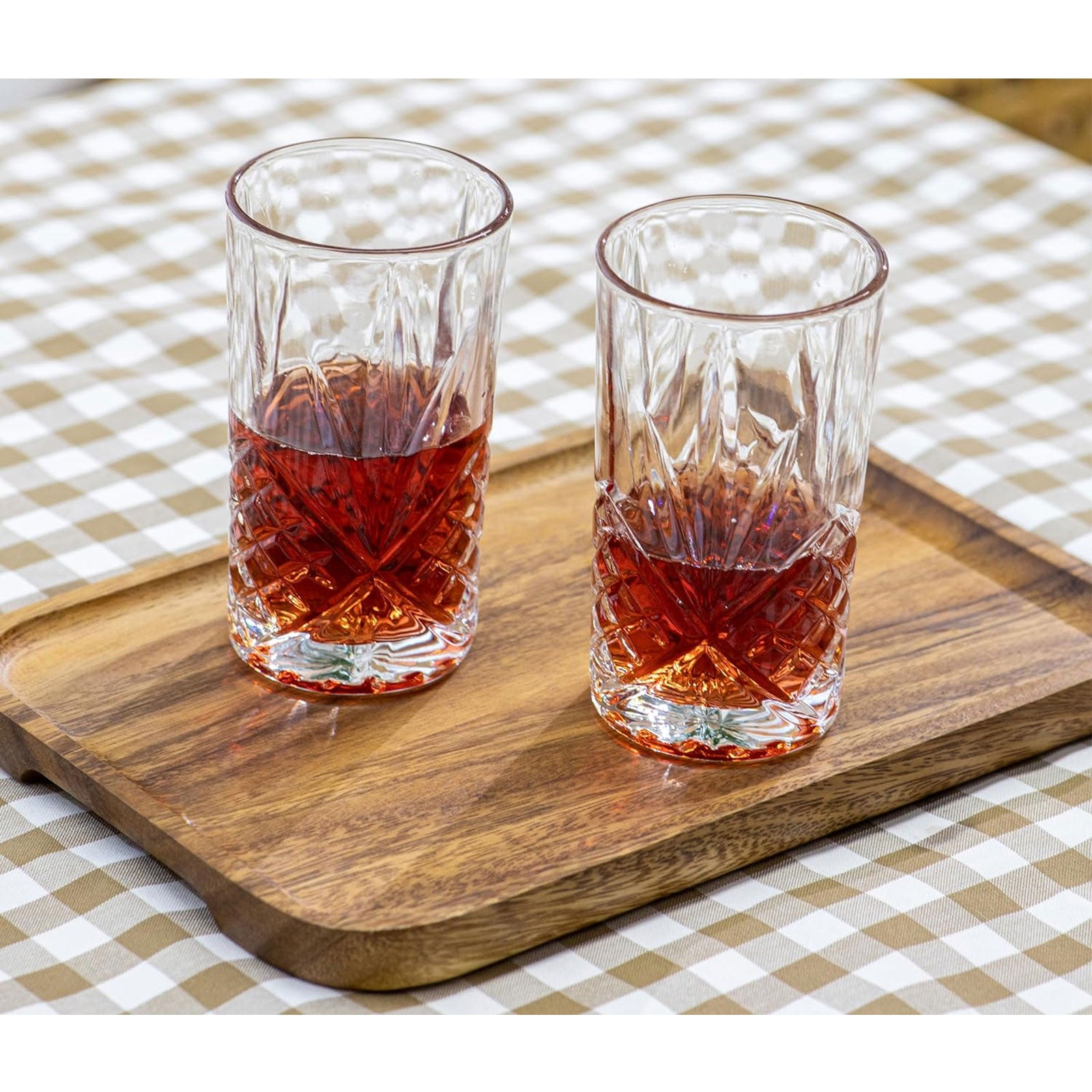 echtwerk-longdrink-gl-ser-set-6-tlg-350-ml-schliffoptik image 5