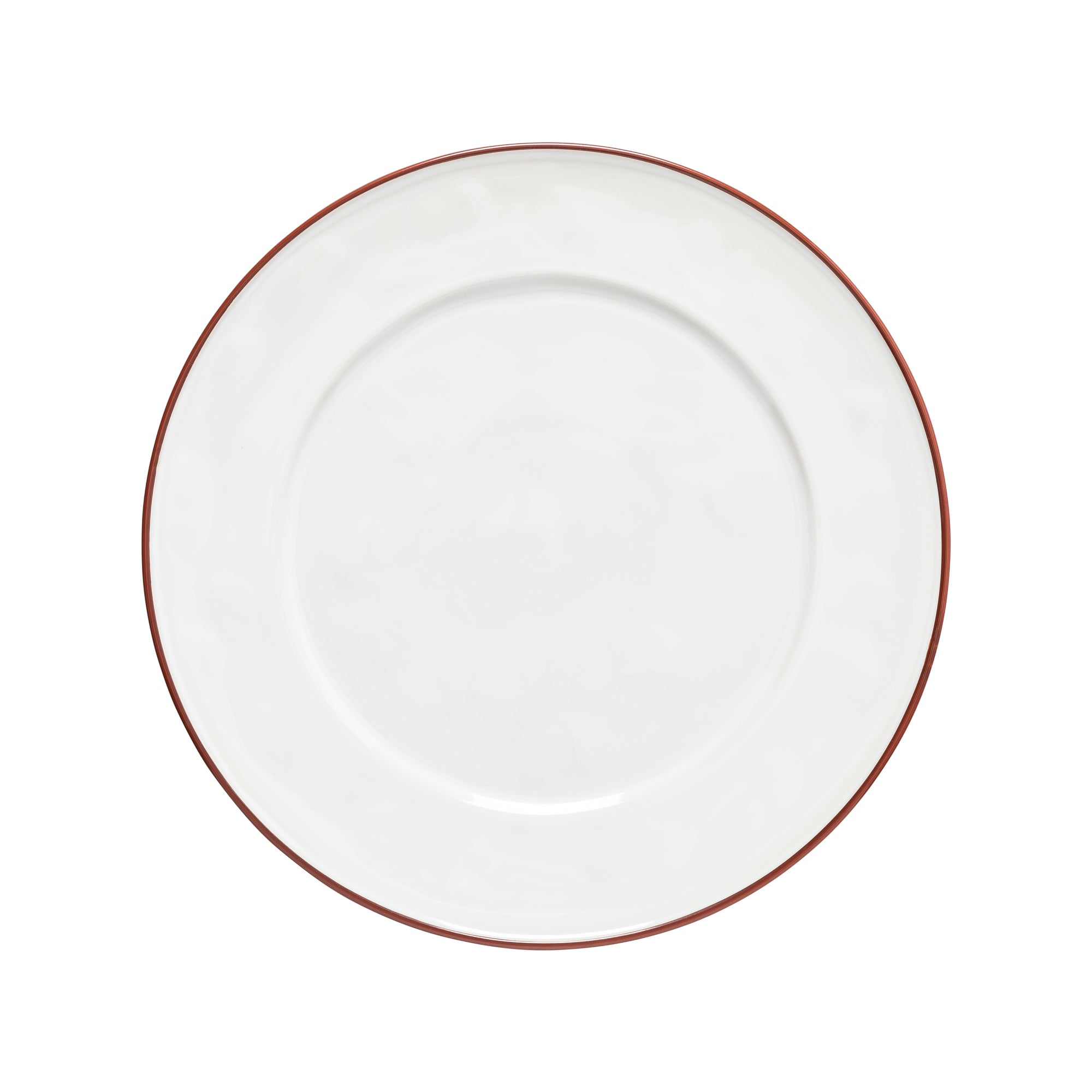 costa-nova-beja-platzteller-wei-rot-steinzeug-glanz-rund image 1