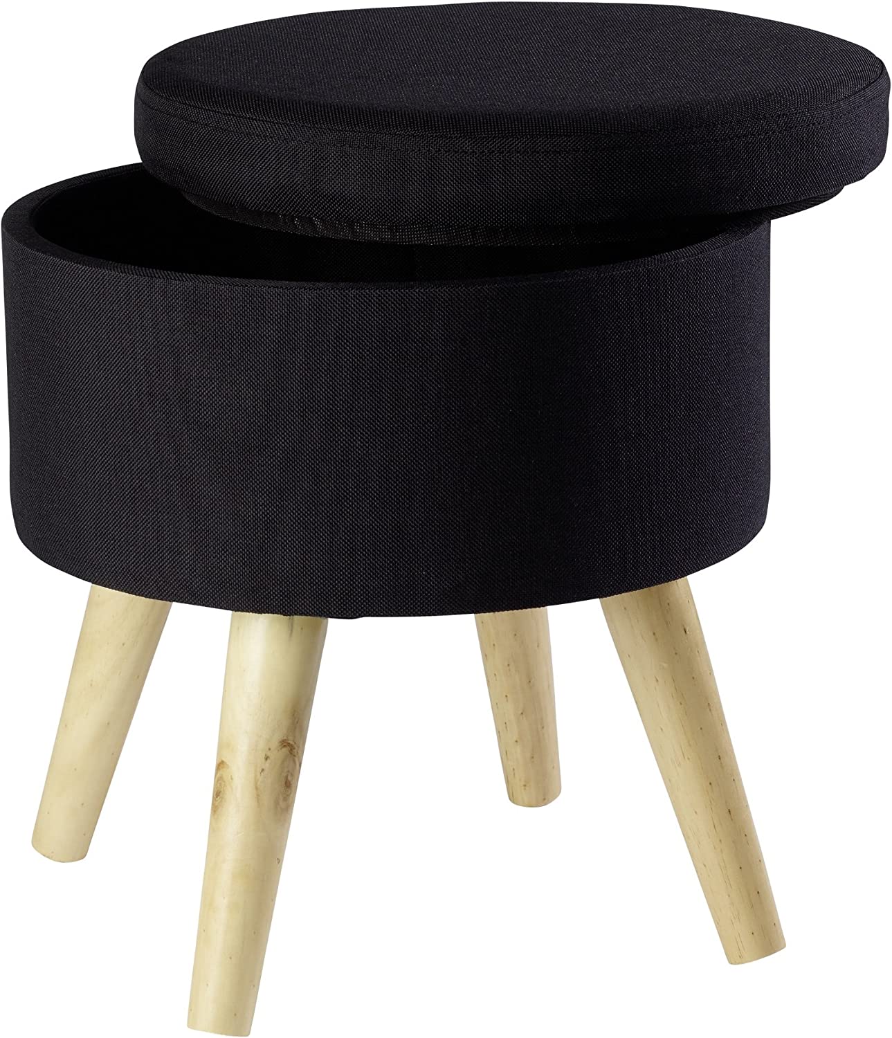 echtwerk-max-sitzhocker-stauraum-schwarz-holzf-e-32cm image 2