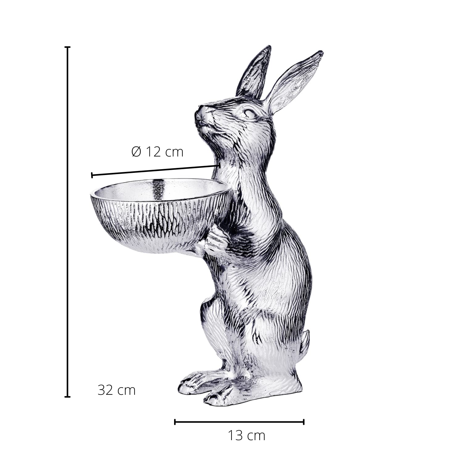 edzard-bert-hase-mit-schale-deko-versilbert-31-cm image 3