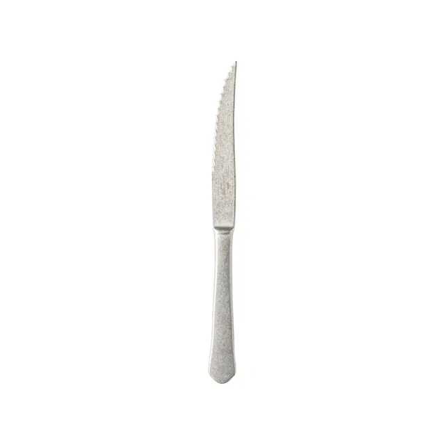 costa-nova-prado-steakmesser-vintage-silber-edelstahl image 1
