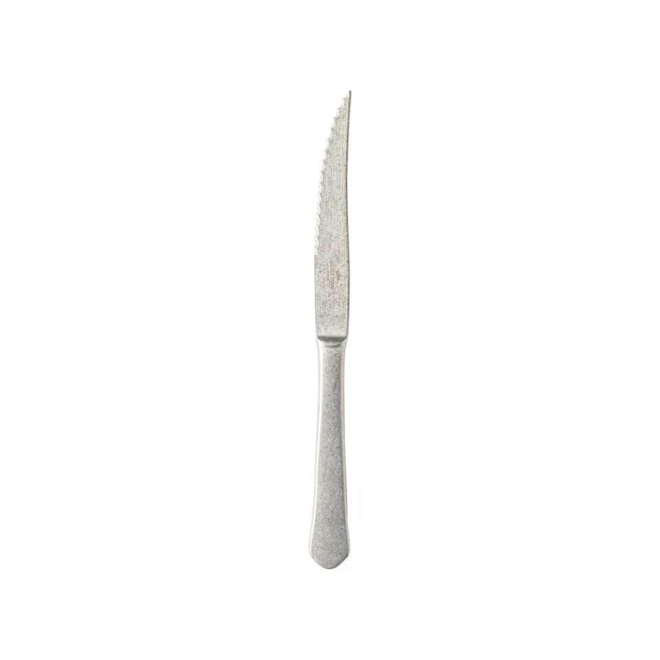 costa-nova-prado-steakmesser-vintage-silber-edelstahl image 1