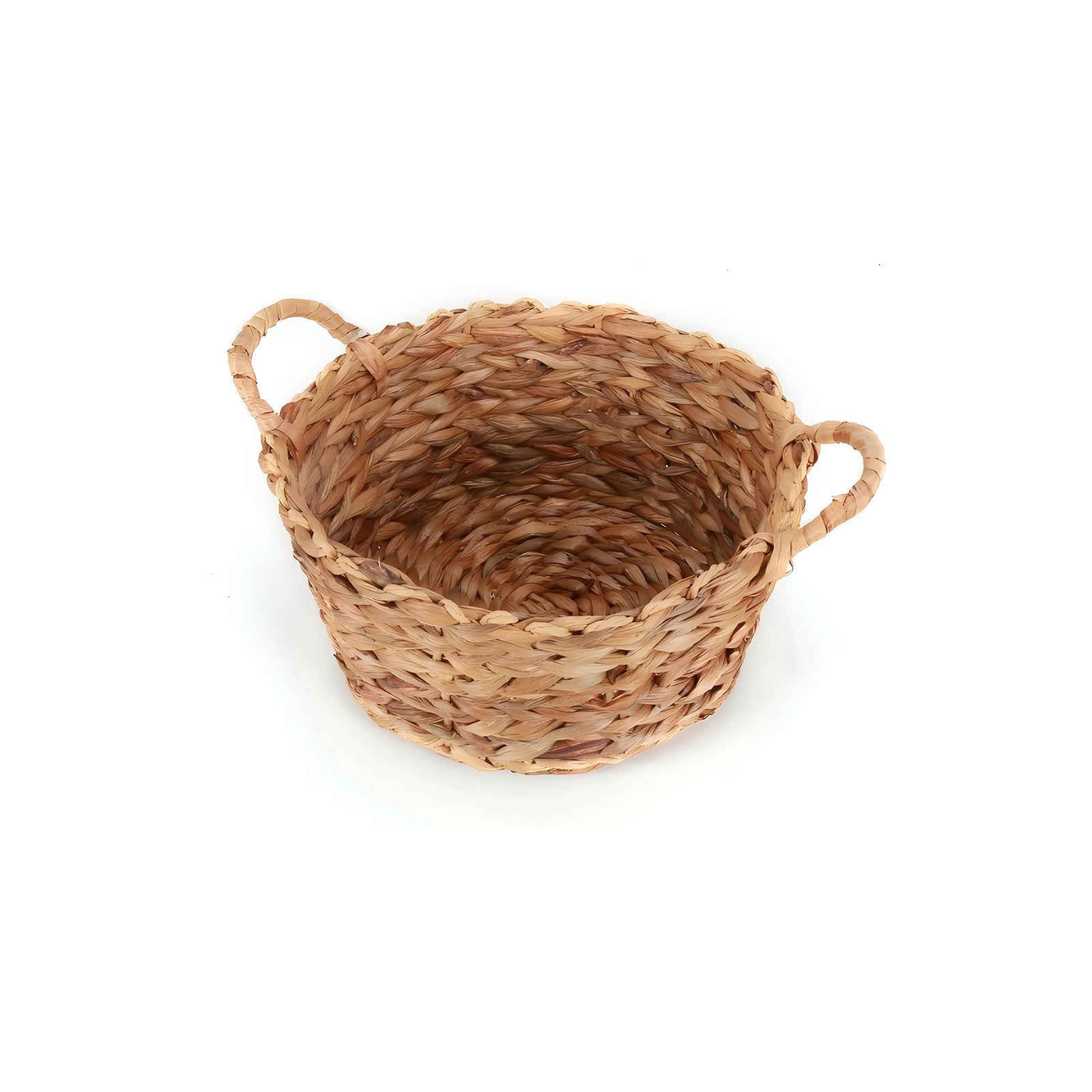 echtwerk-aufbewahrung-aufbewahrungskorb-wasserhyazinthe-handgeflochten-rund image 2