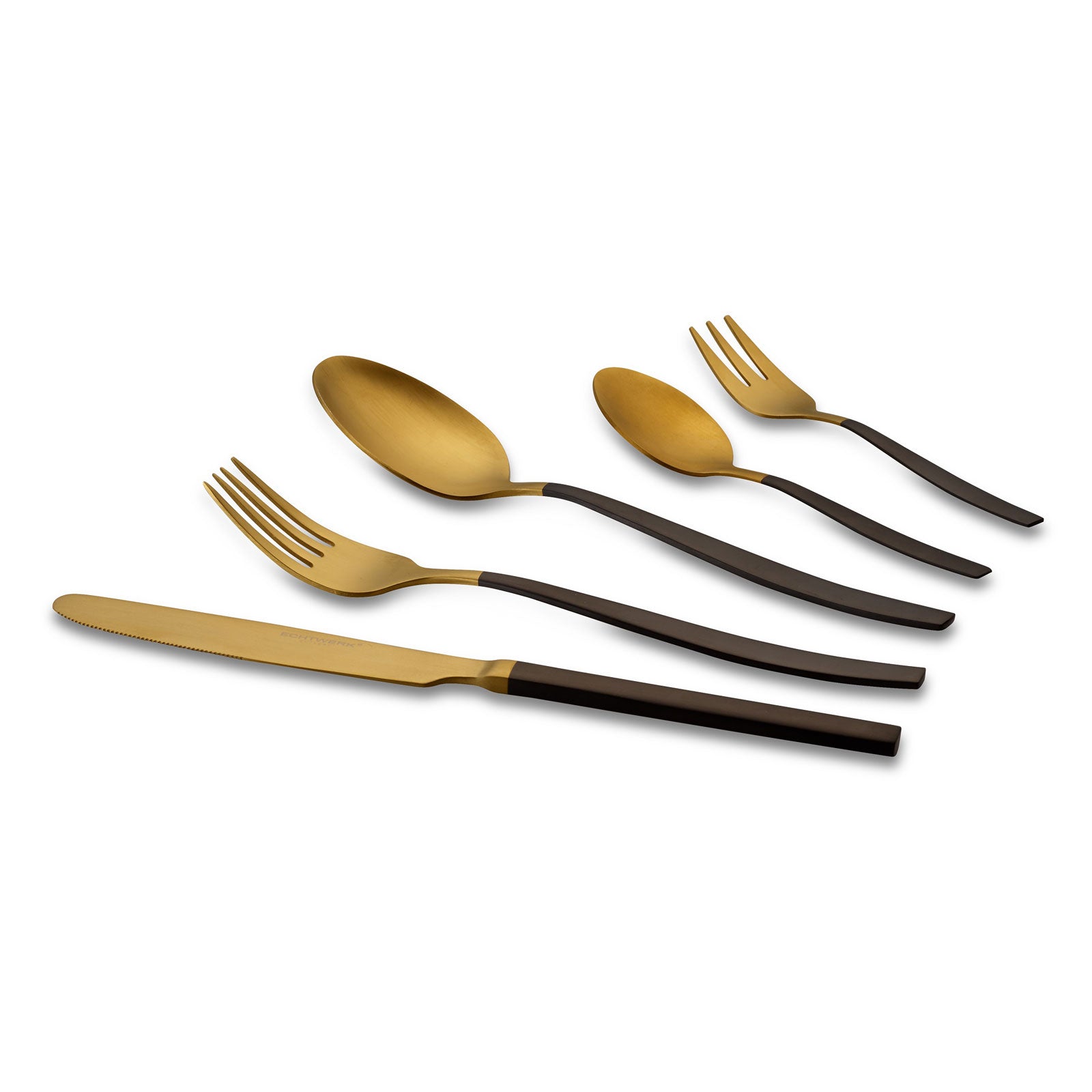 echtwerk-positano-due-besteck-set-30tlg-matt-gold-6-personen image 3