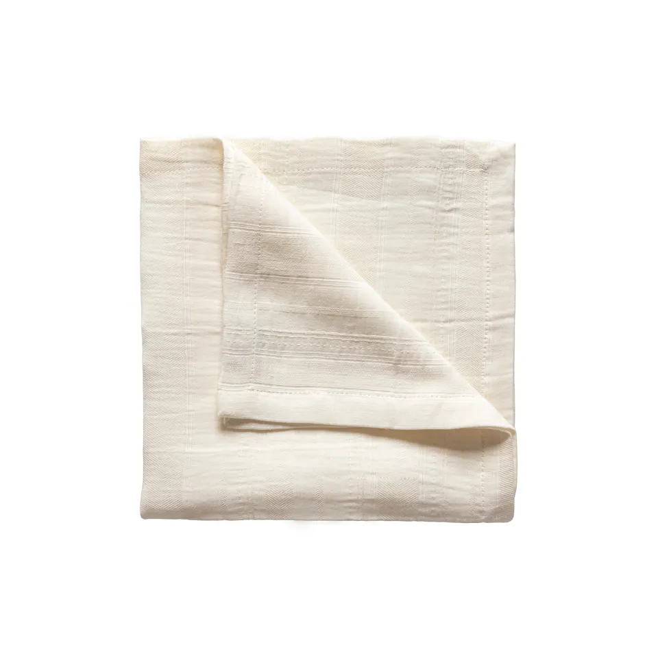 costa-nova-cascata-stoffserviette-vanilla-beige-leinen-baumwolle image 1