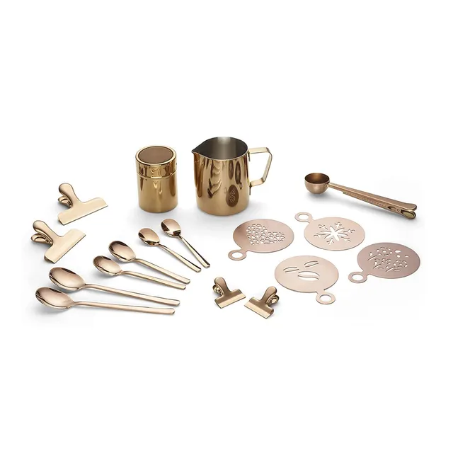 echtwerk-kaffeezubeh-r-set-23-tlg-kupfer-edelstahl-350-ml image 1