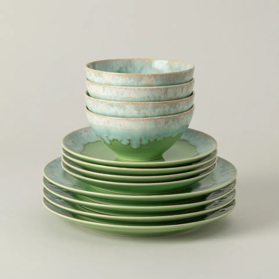 costa-nova-taormina-tafelservice-12-tlg-lime-gr-n-tasse image 1