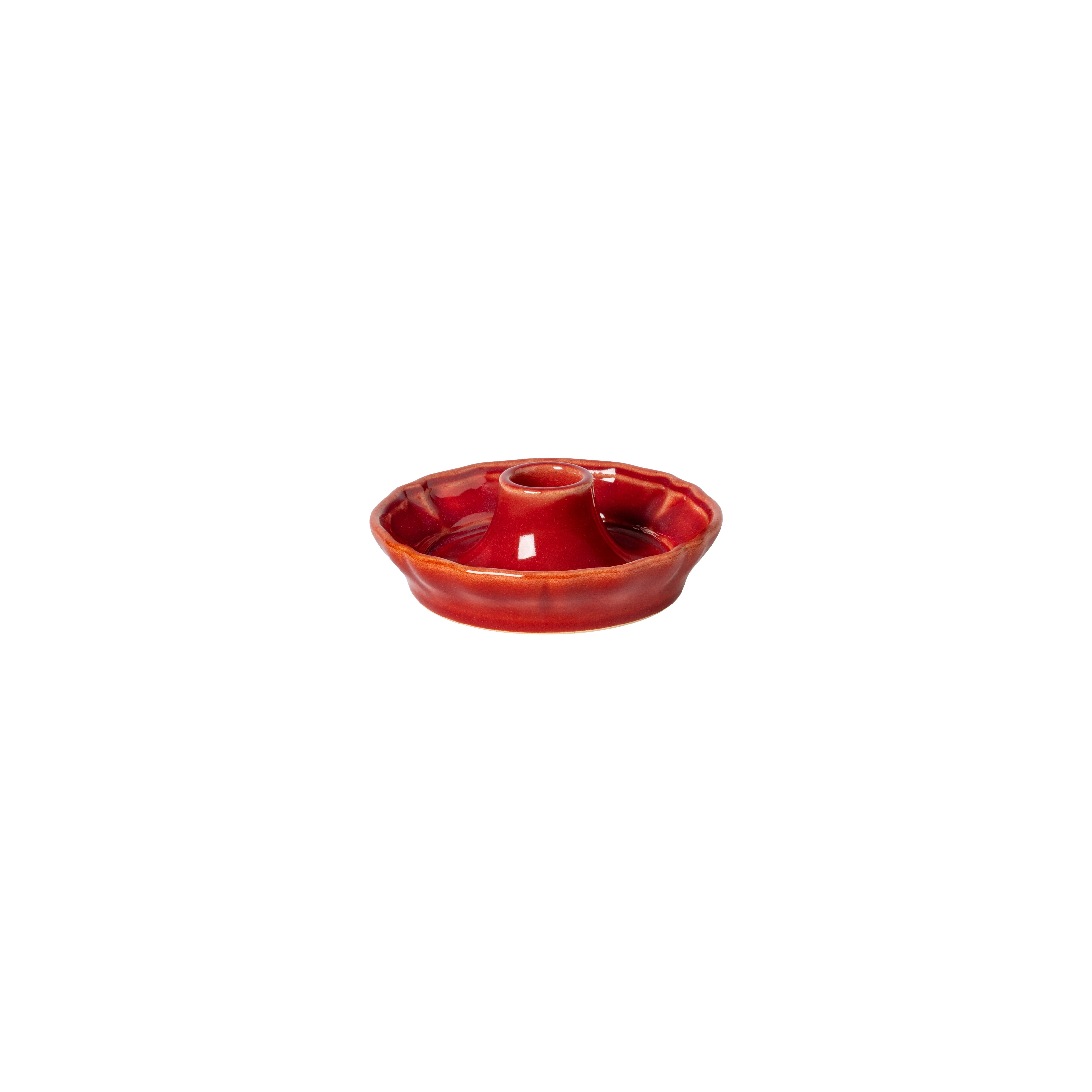 costa-nova-almara-kerzenhalter-rubi-rot-glas image 1