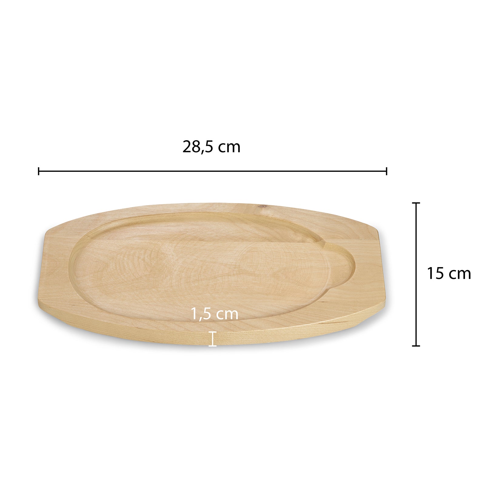 echtwerk-servierpfanne-gusseisen-24x14-cm-mit-brett-1-tlg image 6