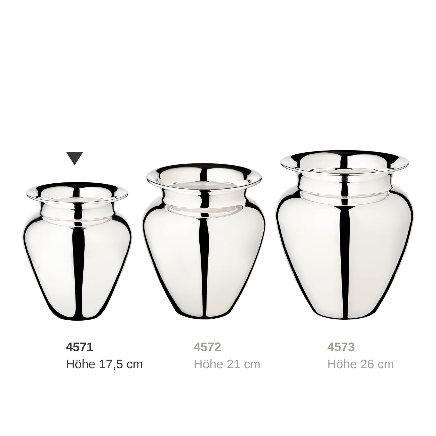 edzard-antonia-vase-schwerversilbert-17-cm-konisch image 7