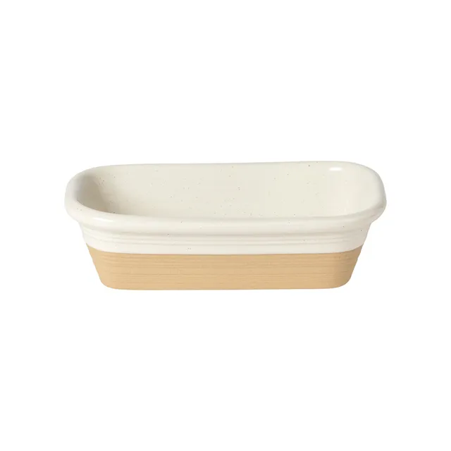 costa-nova-scotia-auflaufform-vanilla-beige-steingut-rechteckig image 1