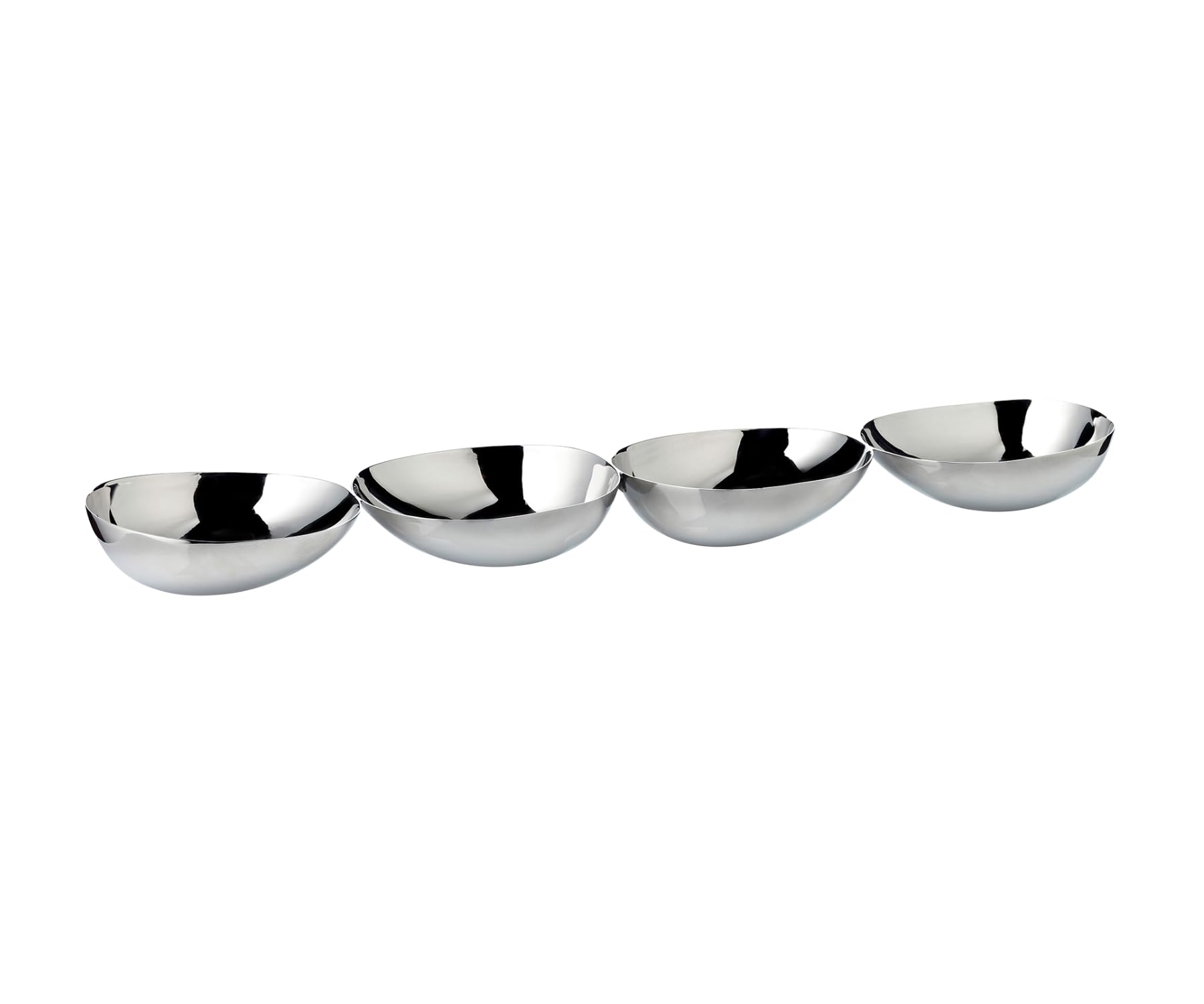 edzard-dallas-luma-snackschale-4-fach-edelstahl-38-cm image 1