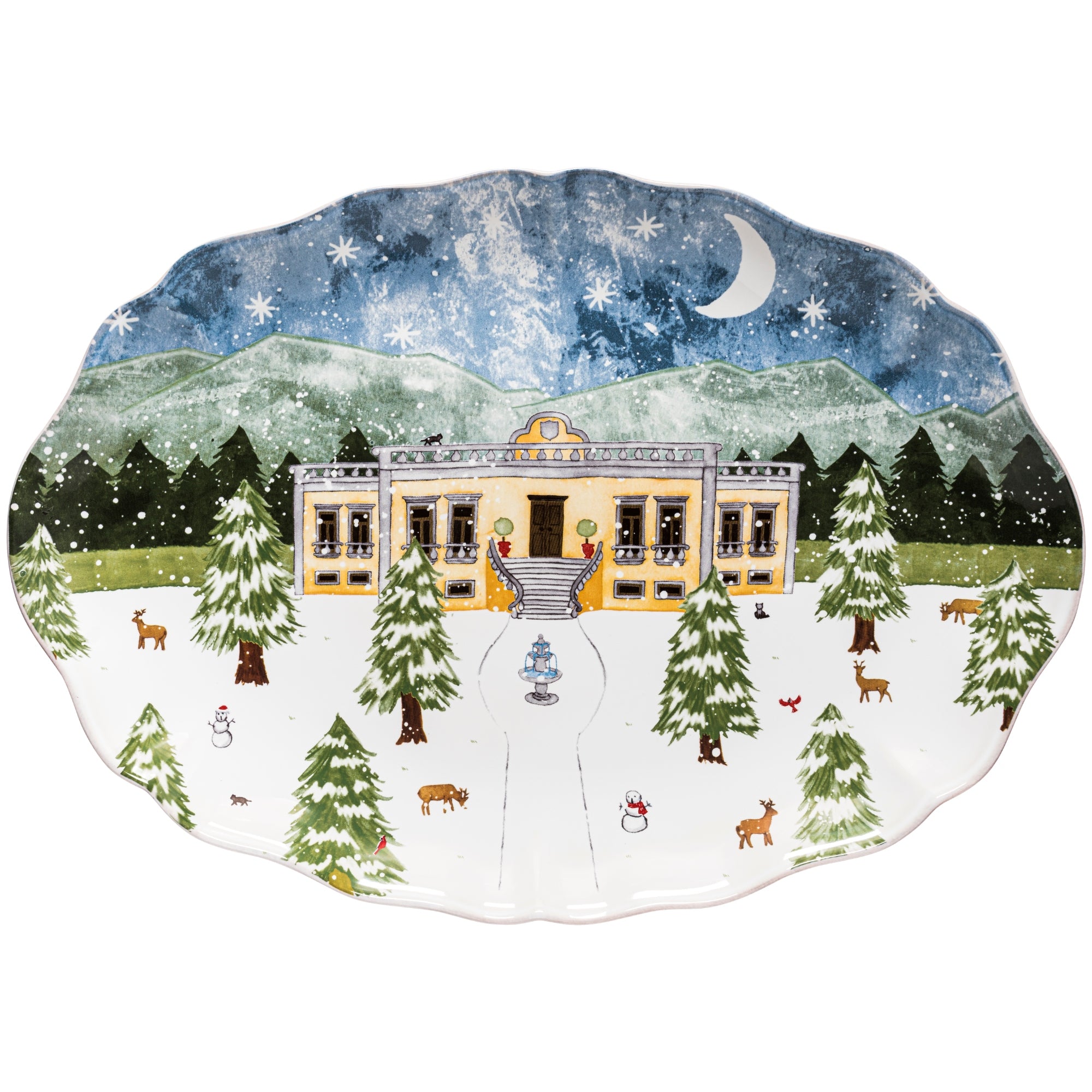 costa-nova-the-nutcracker-ta501-whi-servierplatte-oval-wei image 1