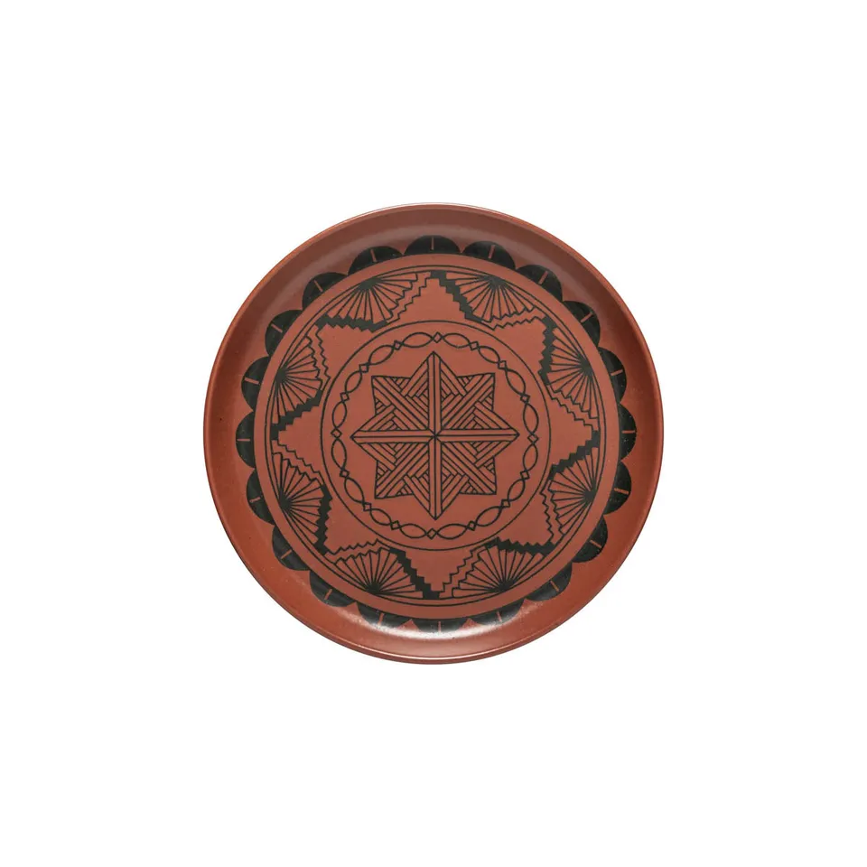 costa-nova-pacifica-sop231-dessertteller-aztec-rot image 1