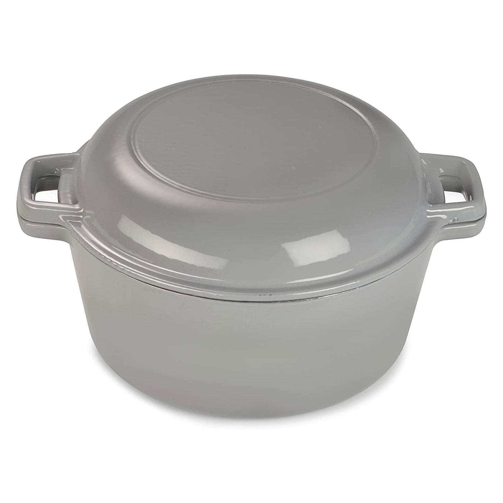echtwerk-t-pfe-schmortopf-gusseisen-3-5-l-grau-mit-deckel-pfanne image 3