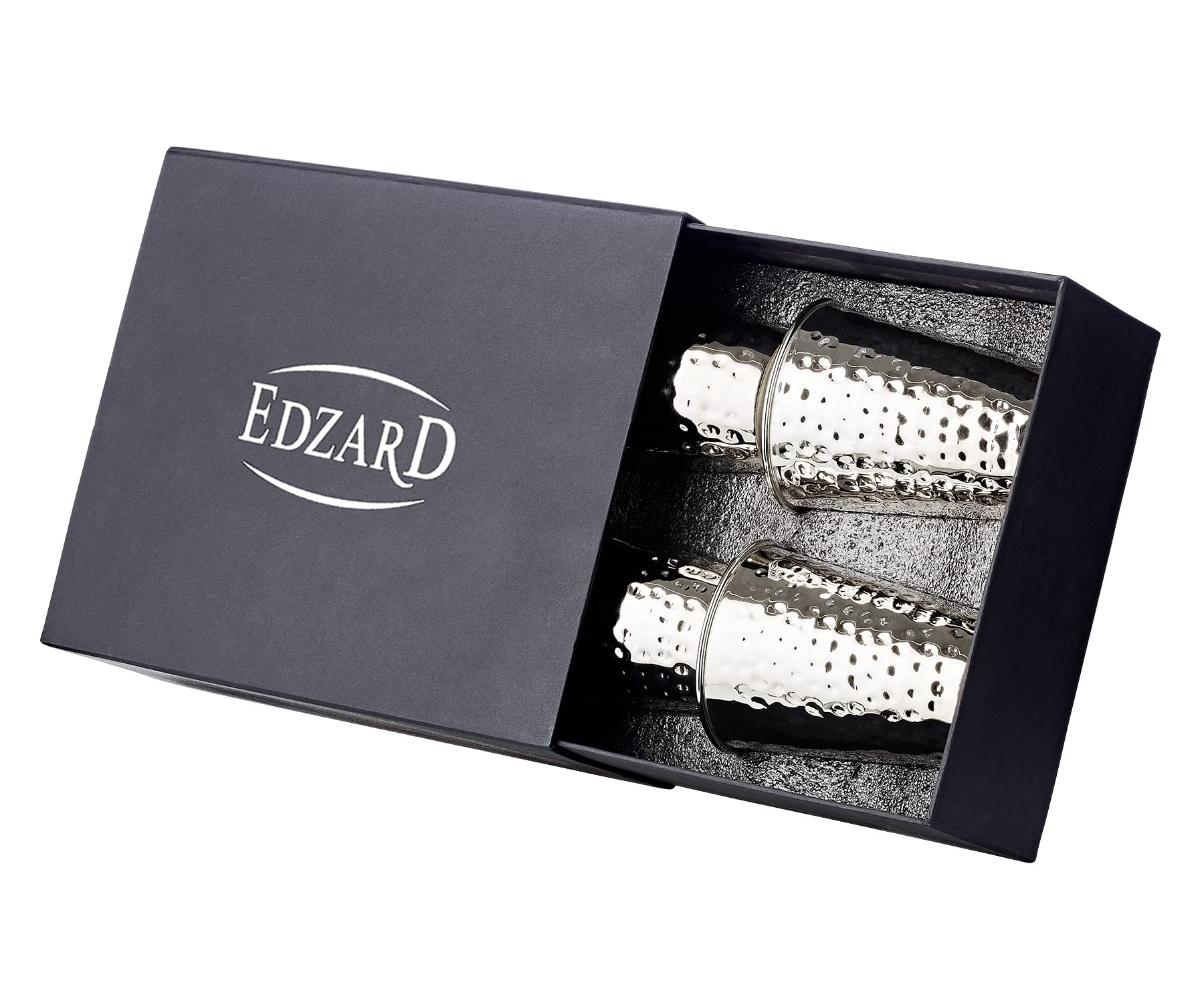 edzard-mido-silberbecher-4er-set-10-cm-geh-mmert-versilbert image 3
