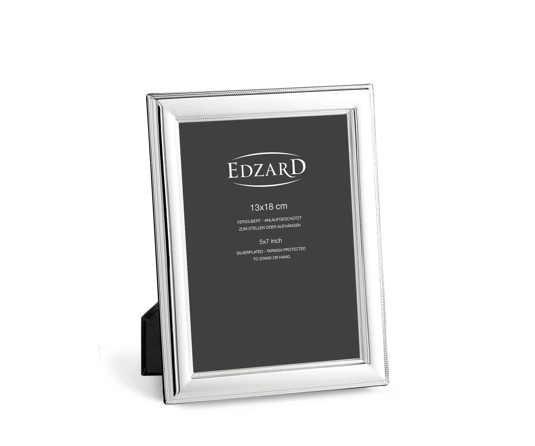 edzard-siena-bilderrahmen-perlenrand-versilbert-13x18-cm image 1