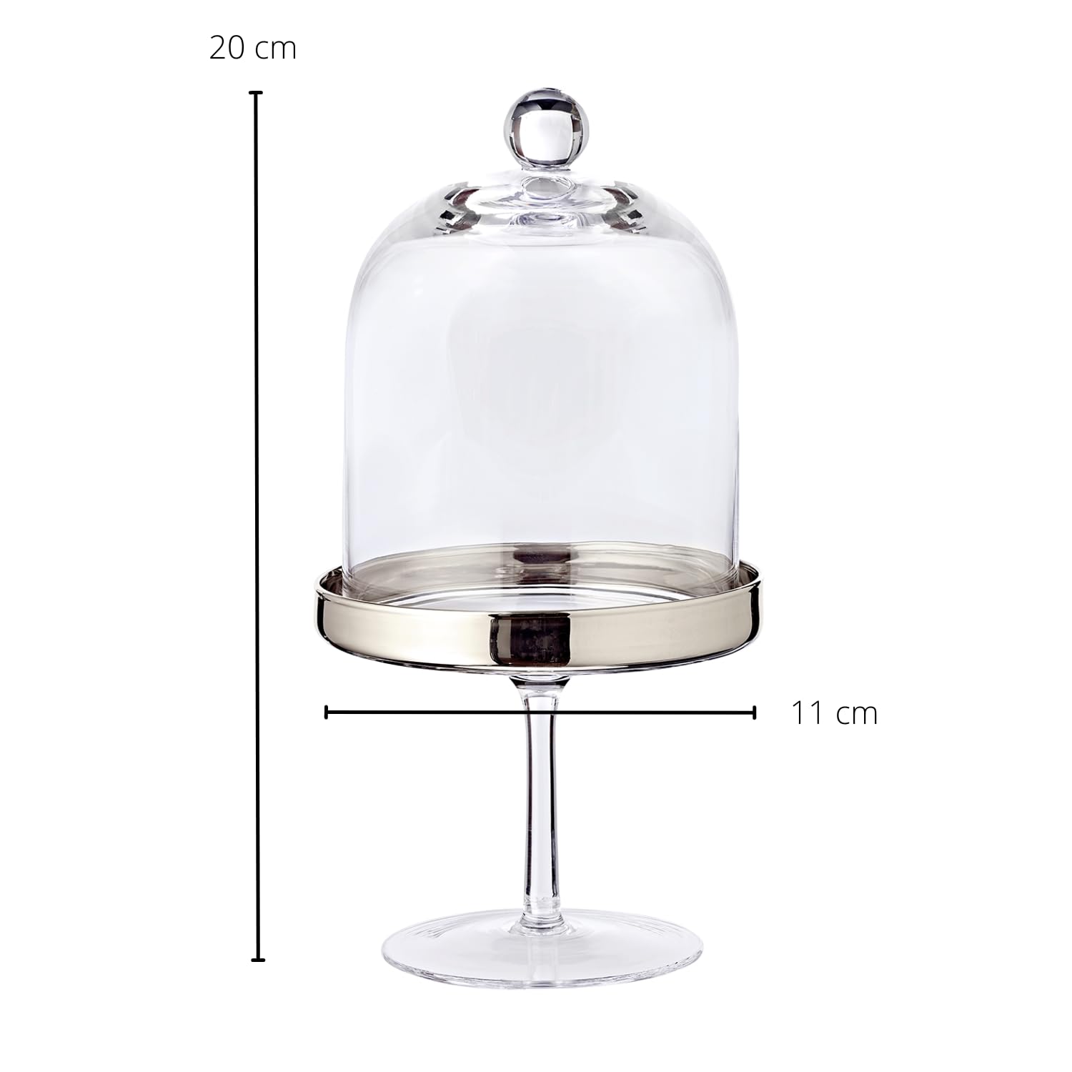 edzard-mista-bonboniere-20-cm-kristallglas-mit-platinrand image 2