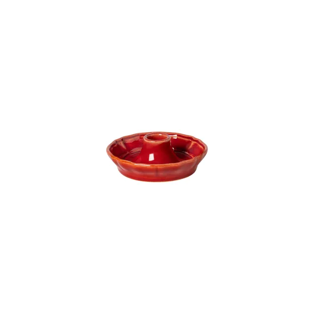 costa-nova-almara-kerzenhalter-rubi-rot-glas image 1