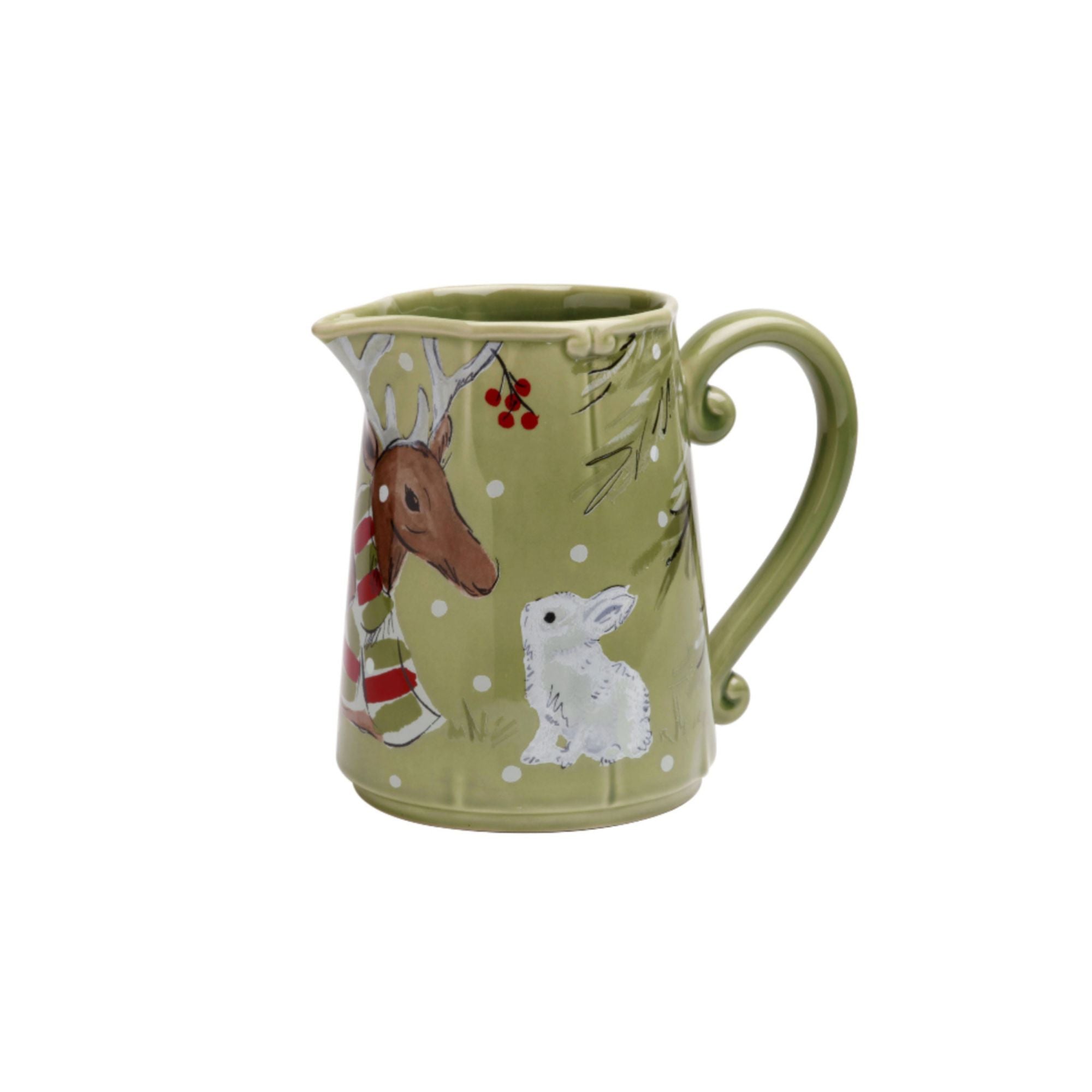 costa-nova-deer-friends-kanne-gr-n-steinzeug-gl-nzend image 1